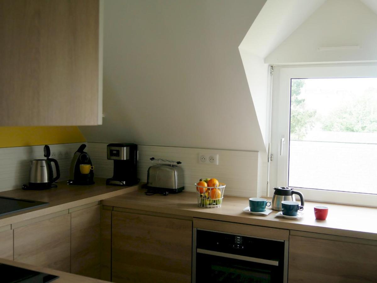 Appartement Duplex 5 Personnes Vue Sur Le Port De La Trinite Sur Mer Exteriér fotografie
